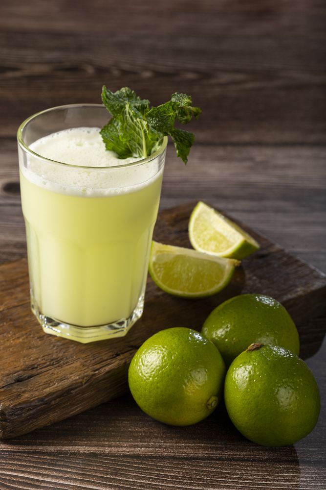 Refreshing lemonade with mint. Lemonade, summer drink.
