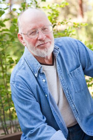 Handsome Older Man Portrait