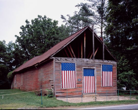 Historic old general store in rural North Carolina