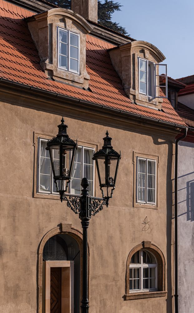 Narrow streets of Old Prague