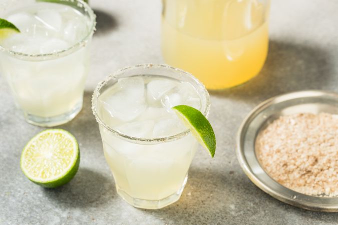 Boozy Smoked Mezcal Margarita