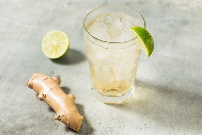 Healthy Refreshing Bubbly Ginger Ale