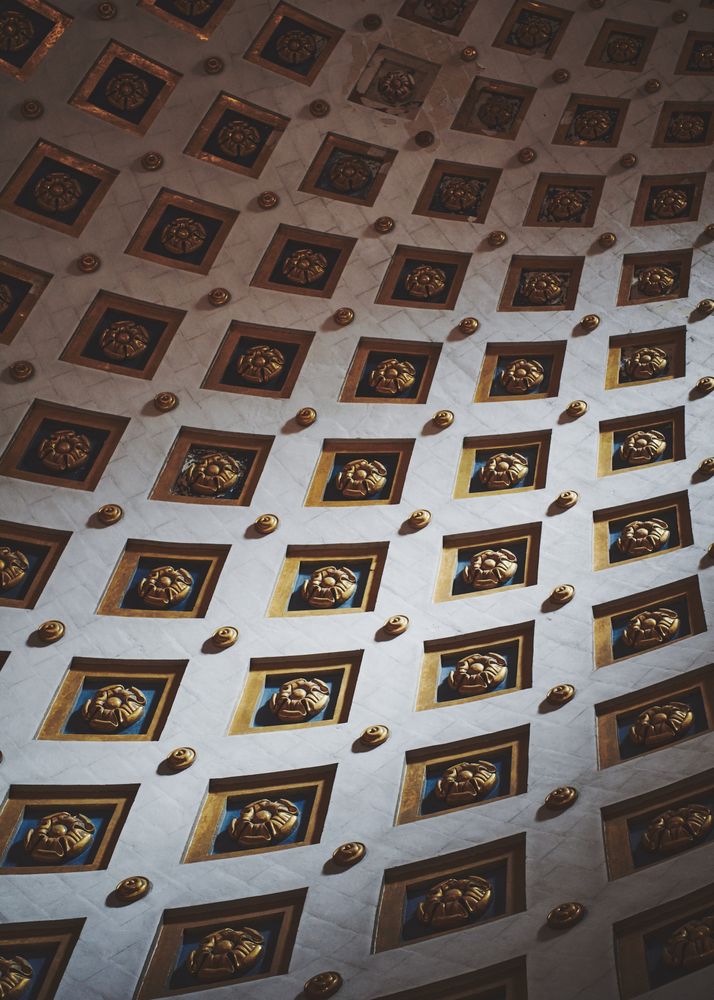 Close up detail of Rotunda of Mosta