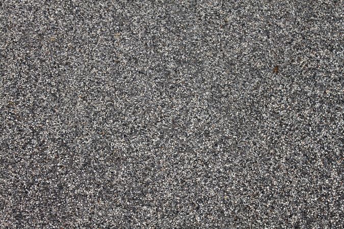 Top view of grey pebbles