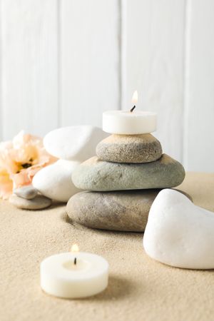 Composition for Zen, Relaxation, Harmony and Balance concept