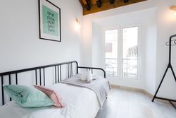 Cozy room with sofa