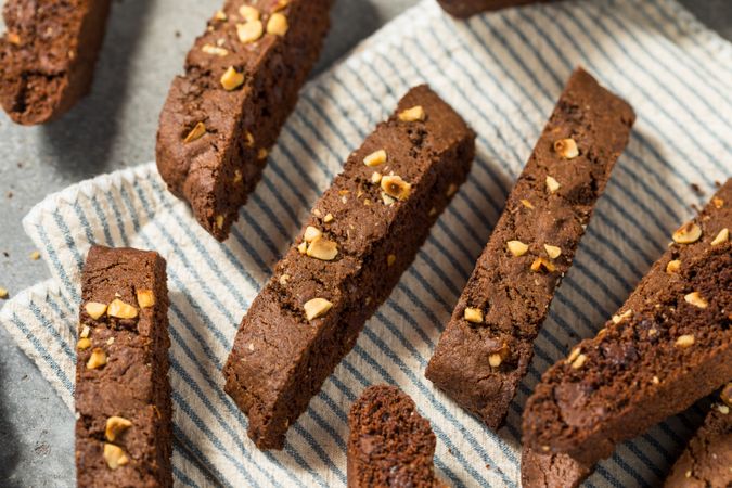 Italian Homemade Chocolate Biscotti