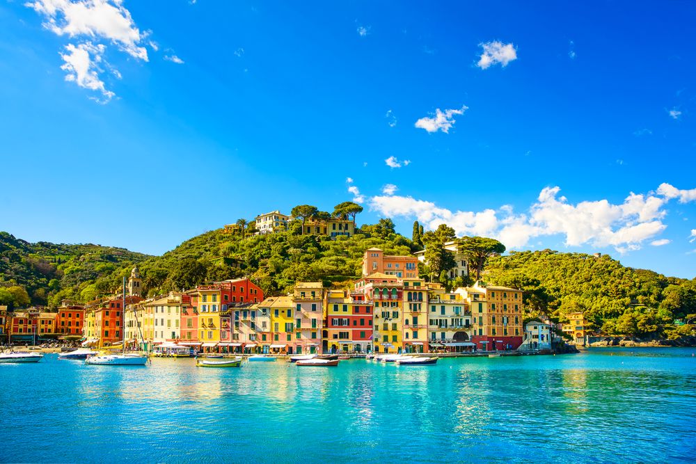 Portofino luxury village view, Liguria, Italy