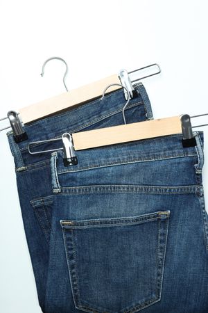 Concept of jeans, casual clothes concept, jeans as daily wear