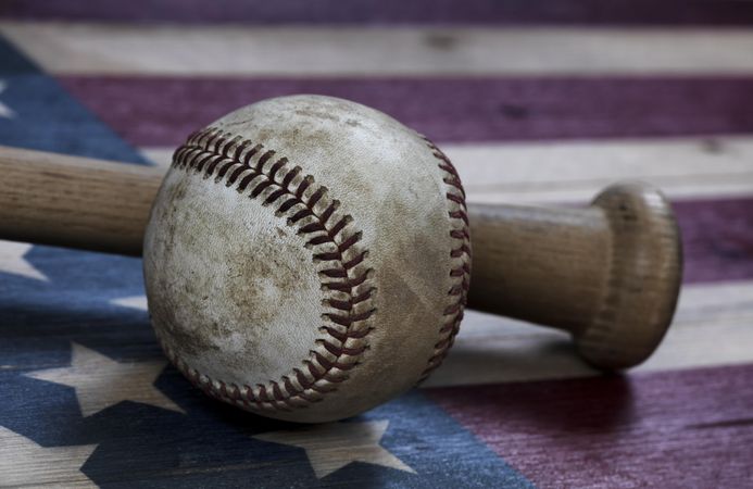 Vintage American baseball