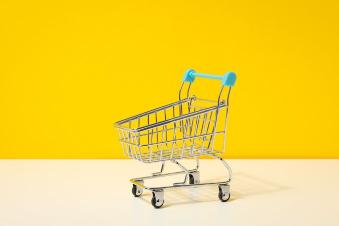 Concept of shopping, space for text