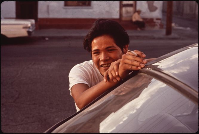 Young Man in El Paso's Second Ward, 1972