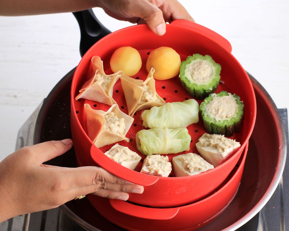 Siomay bandung is Popular Street Food from Bandung, West Java