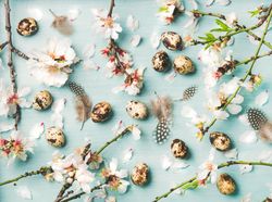 Easter holiday background or wallpaper