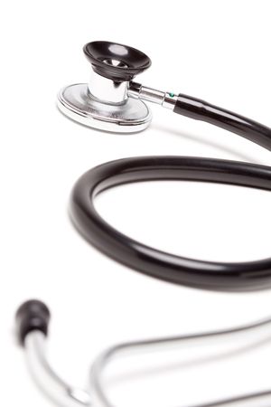 Stethoscope Isolated on Light Background