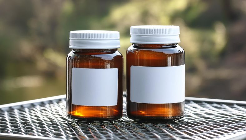 Medicine bottles