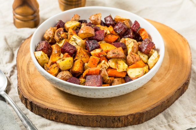 Homemade Healthy Autumn Roasted Root Vegetables