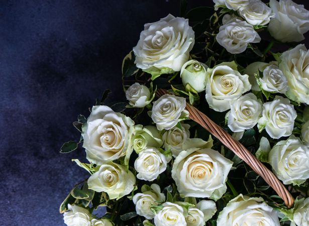 Roses in bouquet