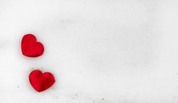 Two hearts for Valentine’s Day