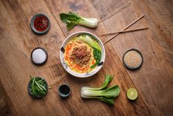 Delicious Ramen Soup Bowl