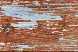 Stain fading off of outdoor wood