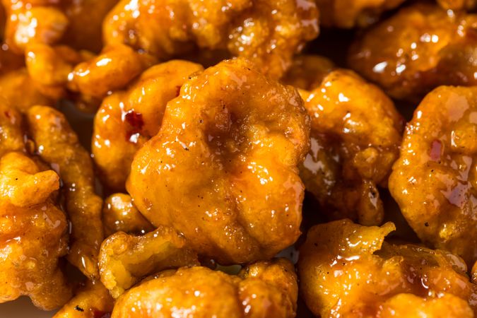 Deep Fried Asian Orange Chicken