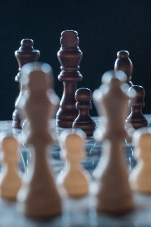 Chess Board Close Up