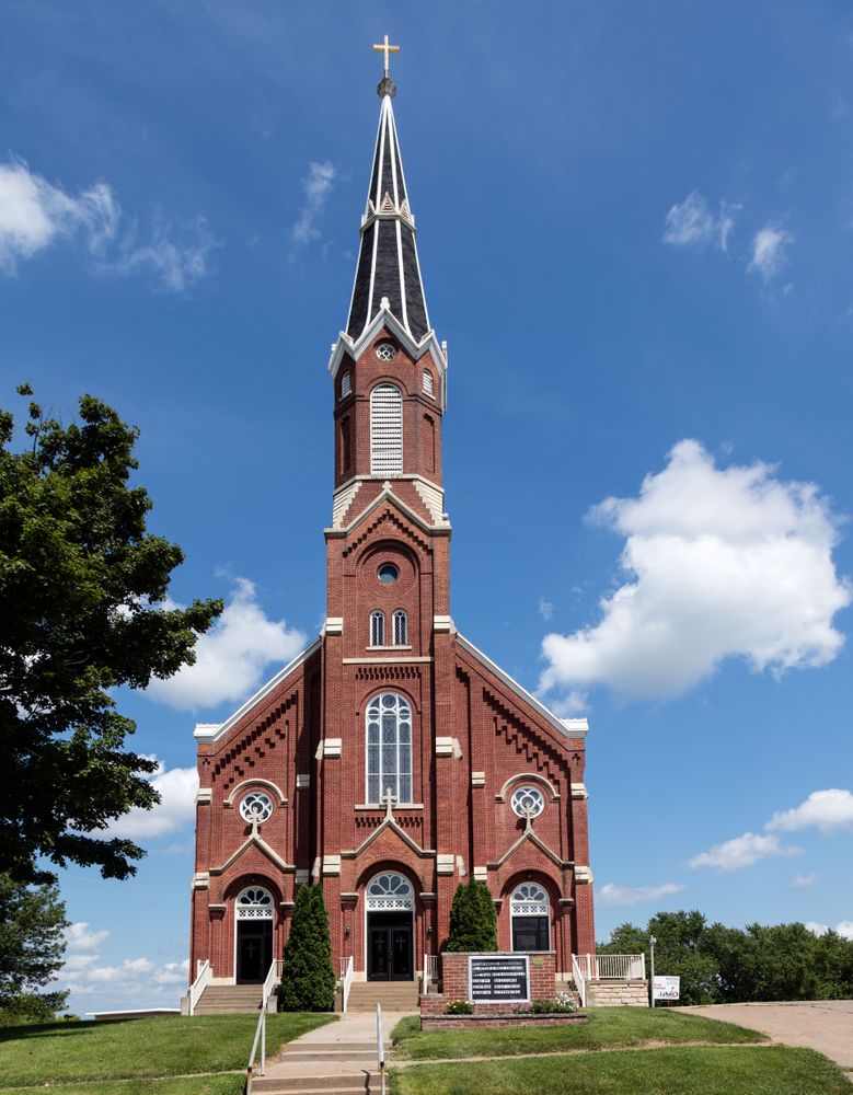 Saints Peter and Paul Catholic Church in Sherrill, Iowa