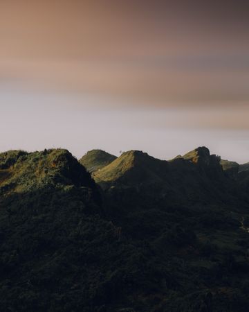 Golden Hour in the Mountain
