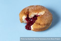 Doughnut filled with raspberry jam 0v7ZR5