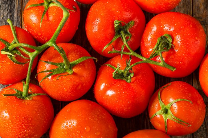 Red Organic Raw Beefsteak Tomatoes