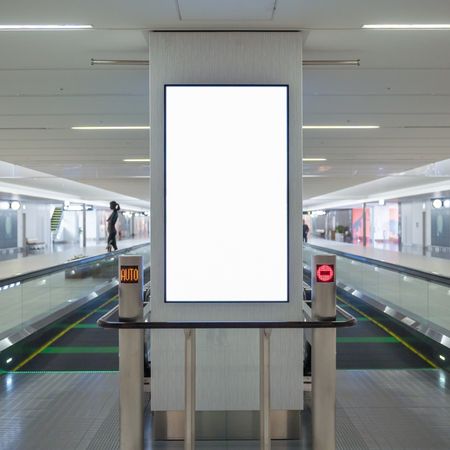 plain frame at the airport