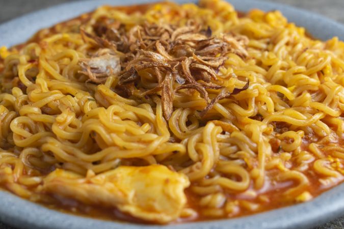 fried instant noodle