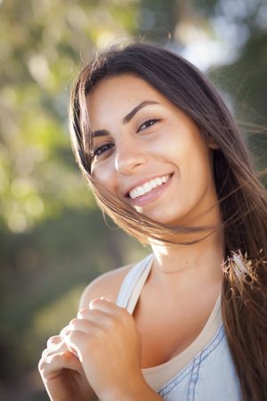 Smiling Persian Woman