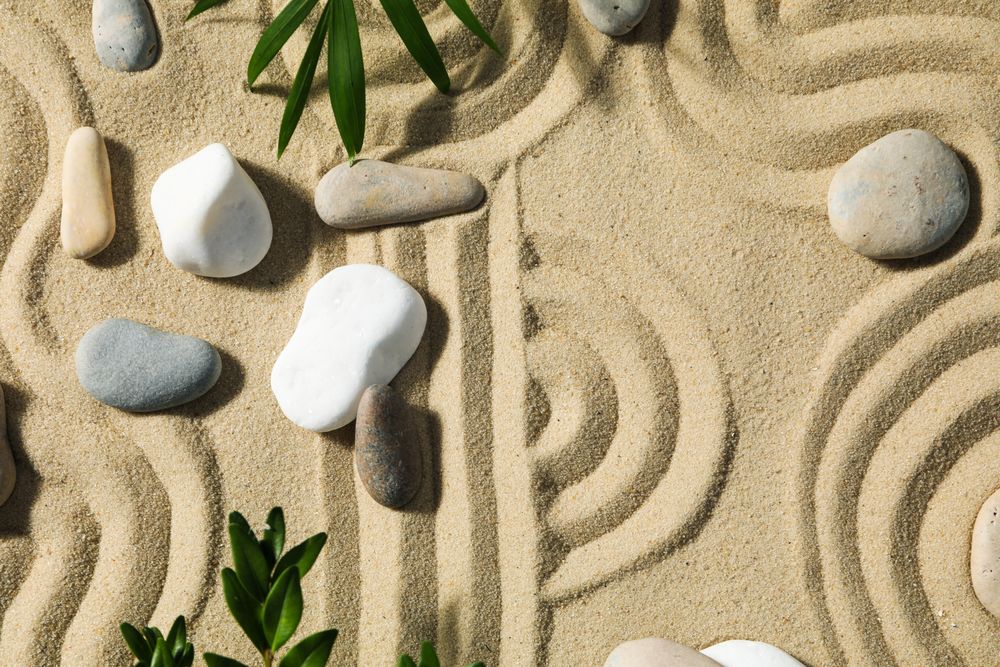 Composition for Zen, Relaxation, Harmony and Balance concept