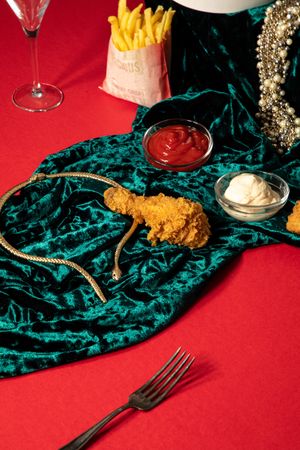 Fast food like true wealth among luxury collection