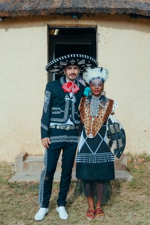 Charro Groom And Zulu Bride