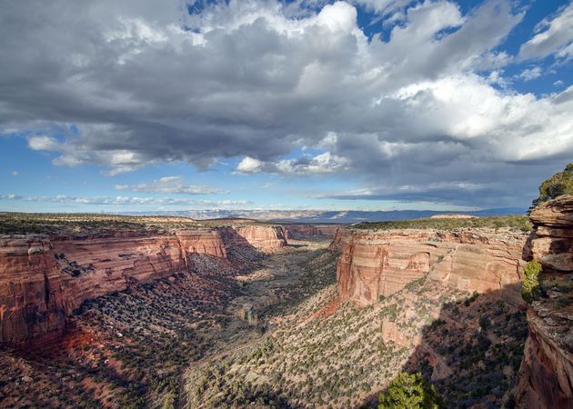 Red rock canyon at Colorado National Monument