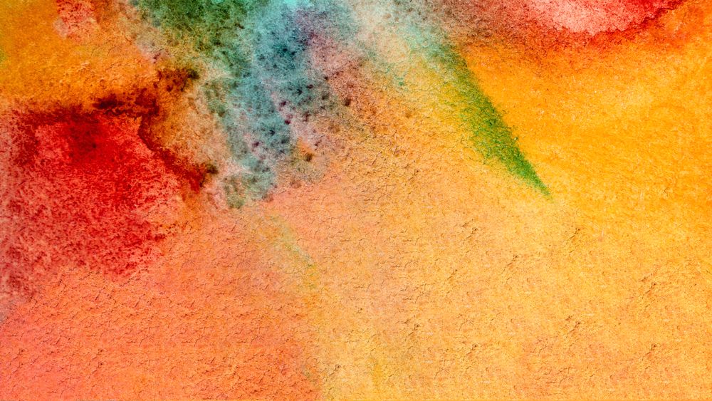 Abstract vibrant grunge watercolor background