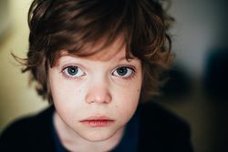 Portrait of young boy