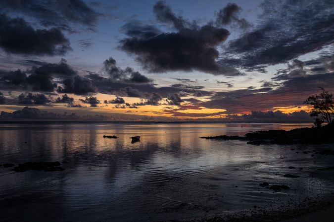 Sunrise in Mauritius