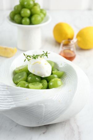 Shine Muscat Mozarella Salad