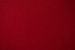 Flat view detailed Red silky fabric background texture.