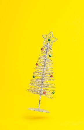 Wire Christmas tree decoration