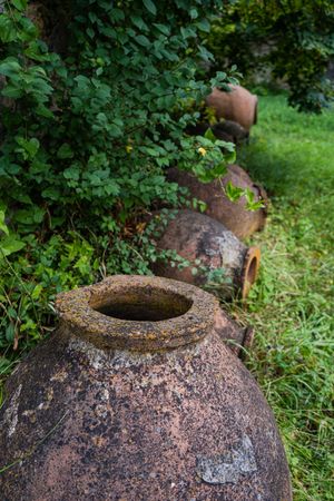 Winemakers pottery known in Georgia as kvevri