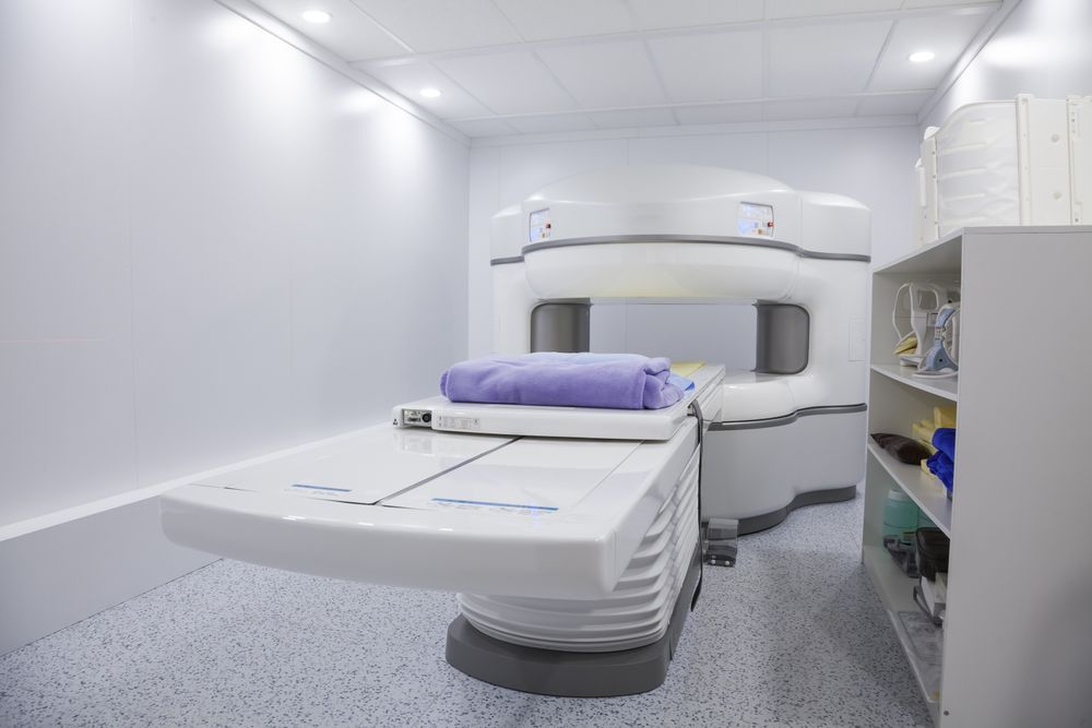 open magnetic resonance machine