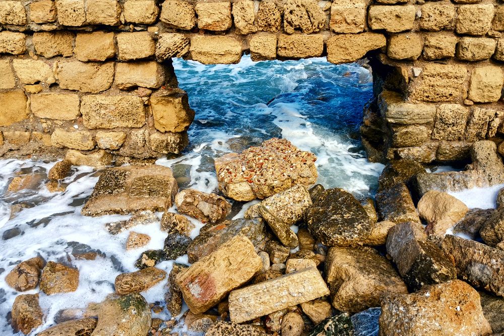 Seascape Mediterranean coast