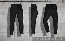 Dark jeans set on concrete 5lGMV0