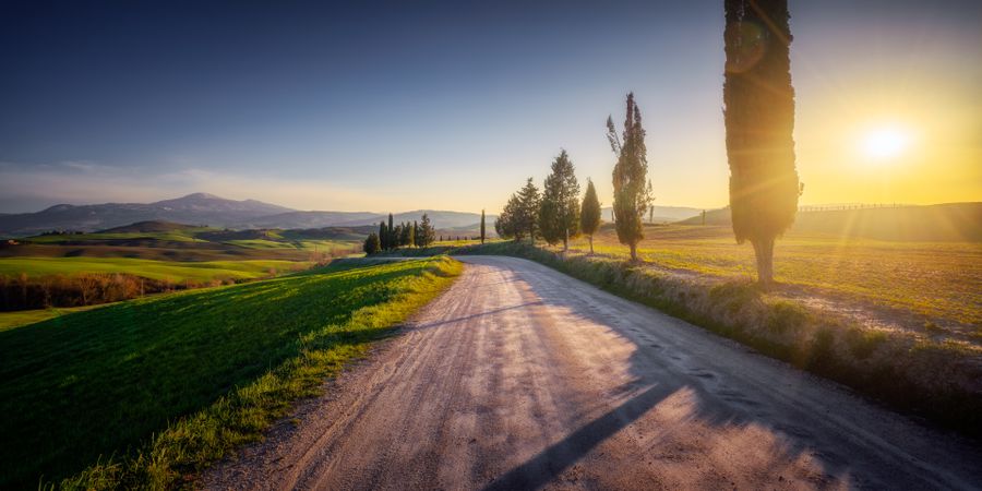 Road in countryside