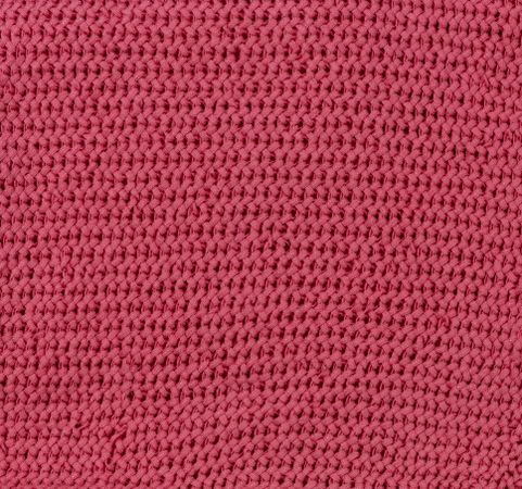 Close up of bright pink cotton texture